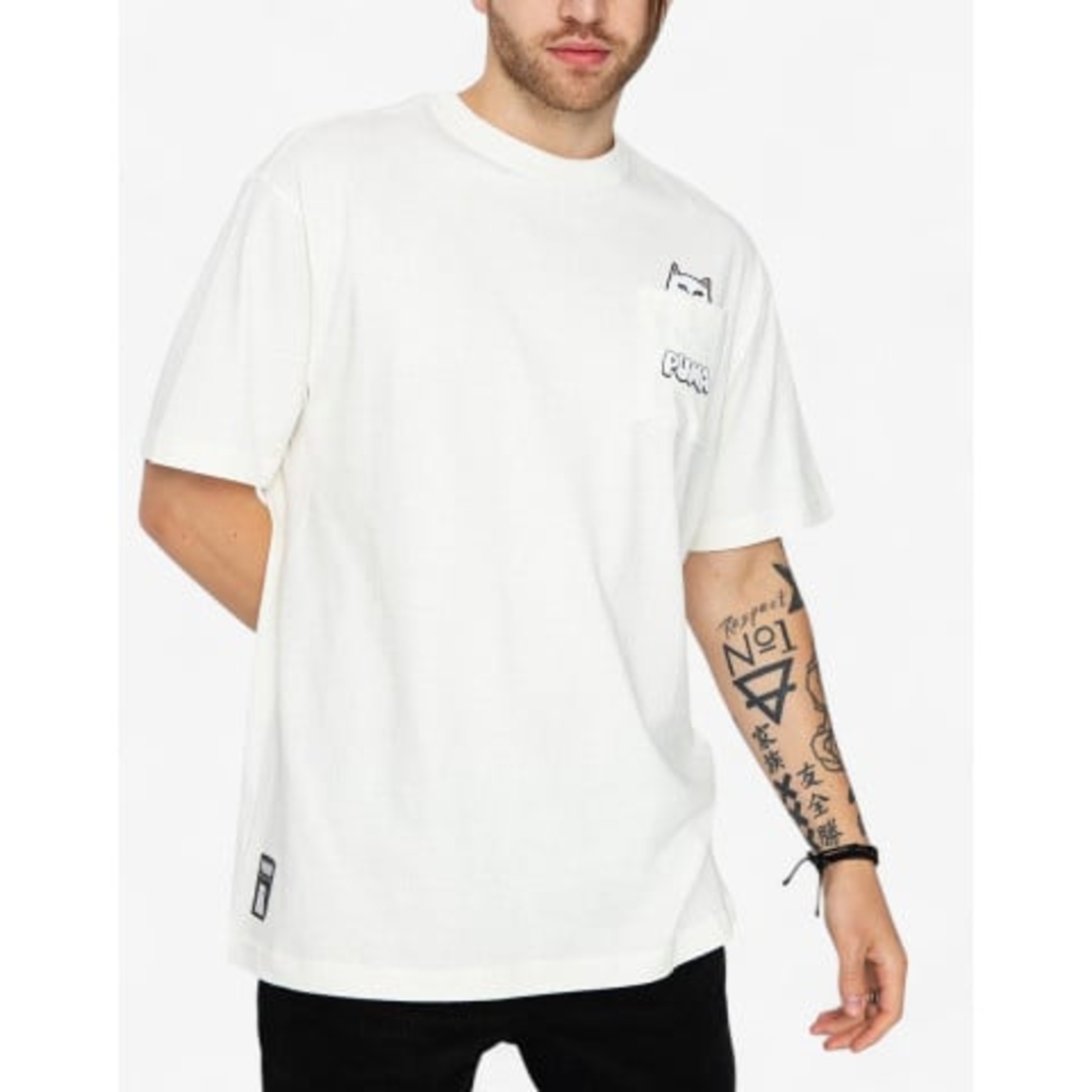 PUMA x Rip N Dip Pocket Tee White