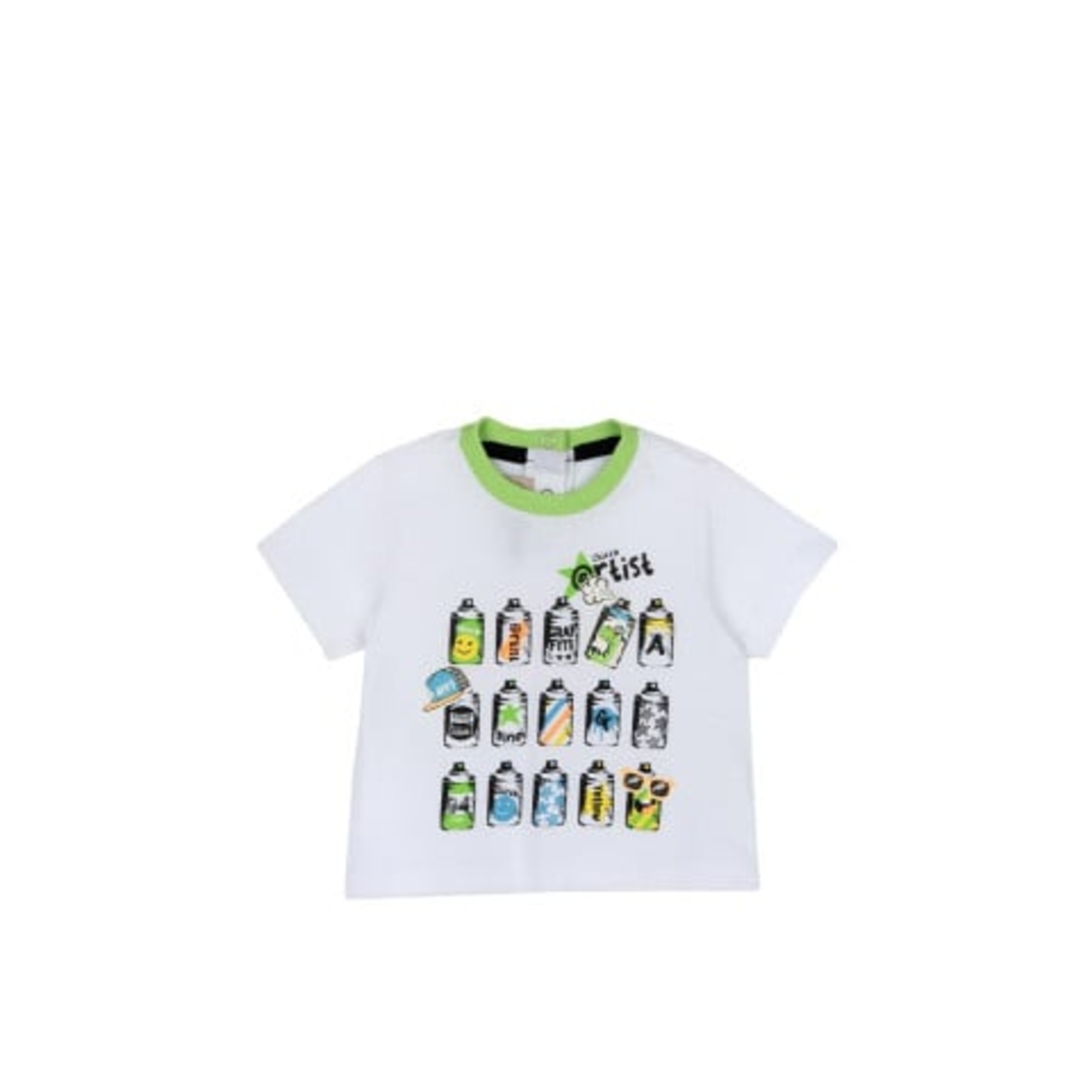 CHICCO Boys Tee White/Green
