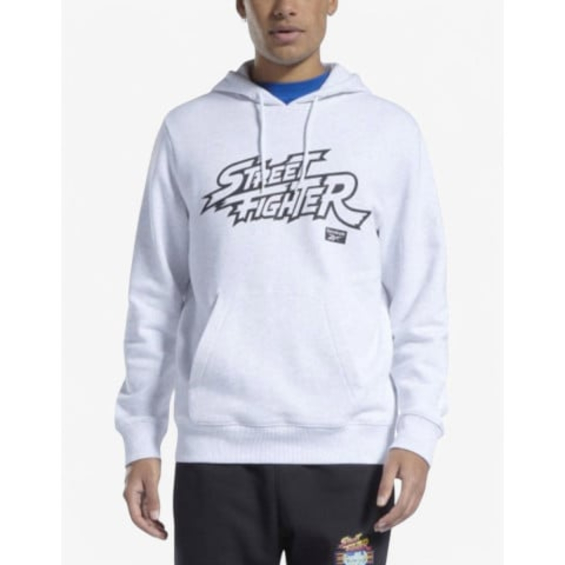 REEBOK x Street Fighter Graphic Hoodie Heather White