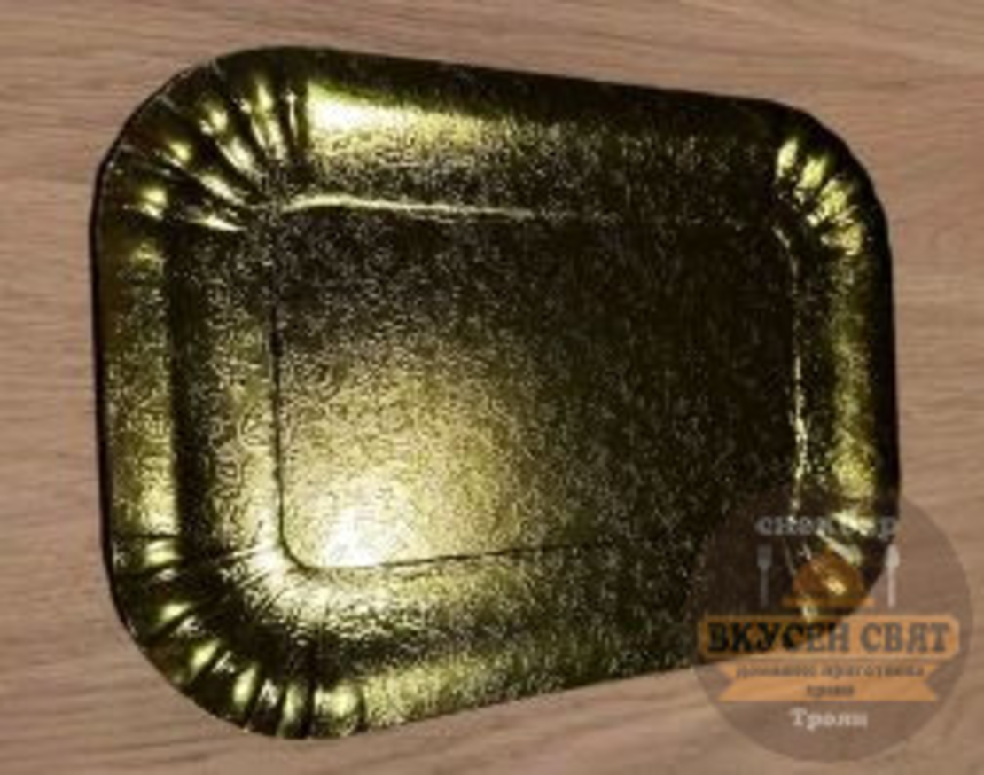 Плато златисто 60 * 40 см