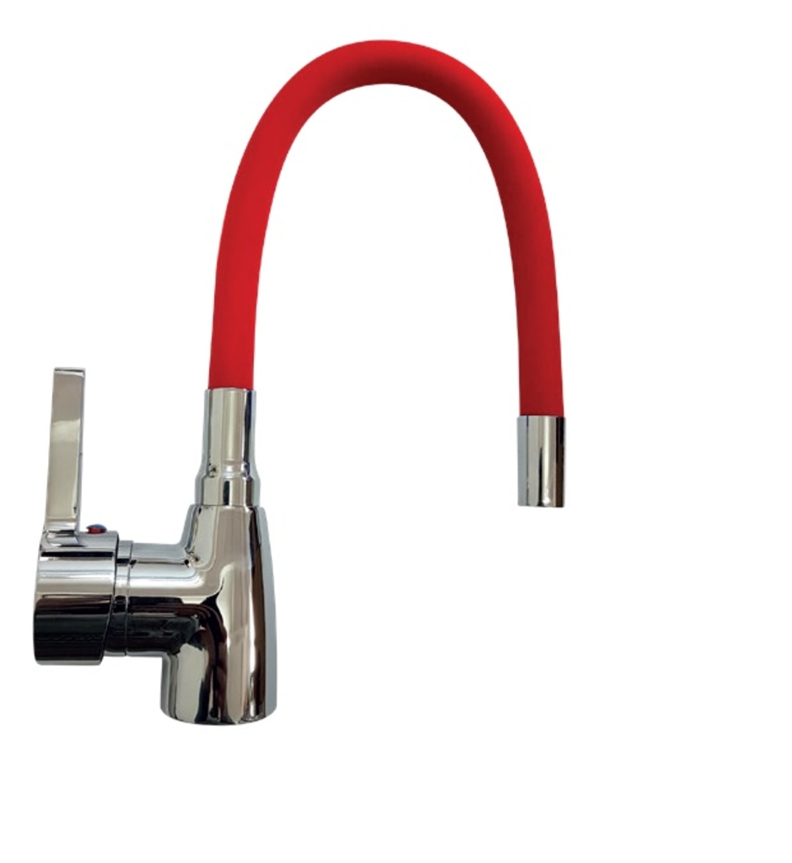 ГЪВКАВ ЦВЕТЕН СМЕСИТЕЛ ЧЕРВЕН