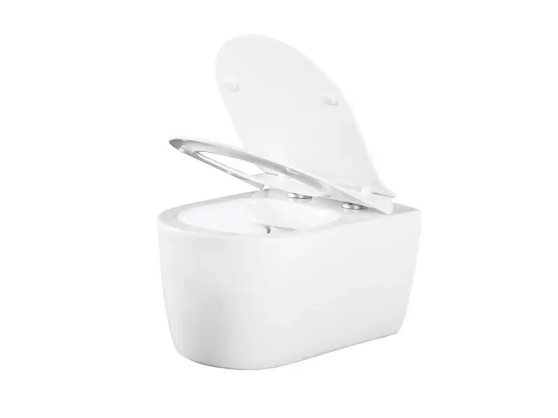 VAS 748067 КОНЗОЛНА ТОАЛЕТНА ЧИНИЯ (ALFA) + КАПАК С ПЛАВНО ЗАТВАРЯНЕ