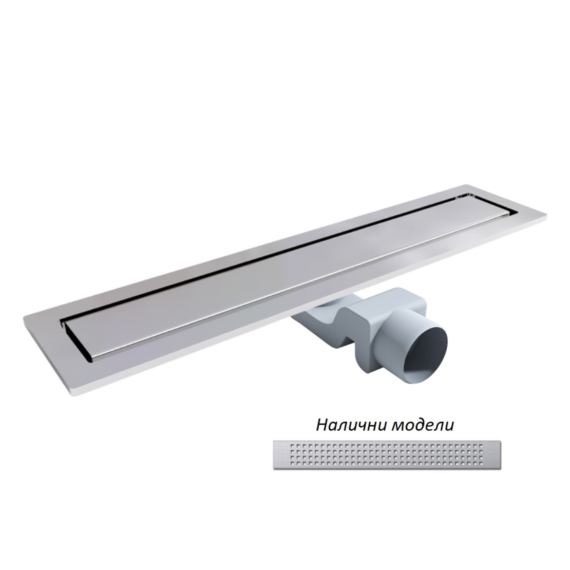 TM.106-Линеен сифон за баня изцяло неръждаема стомана