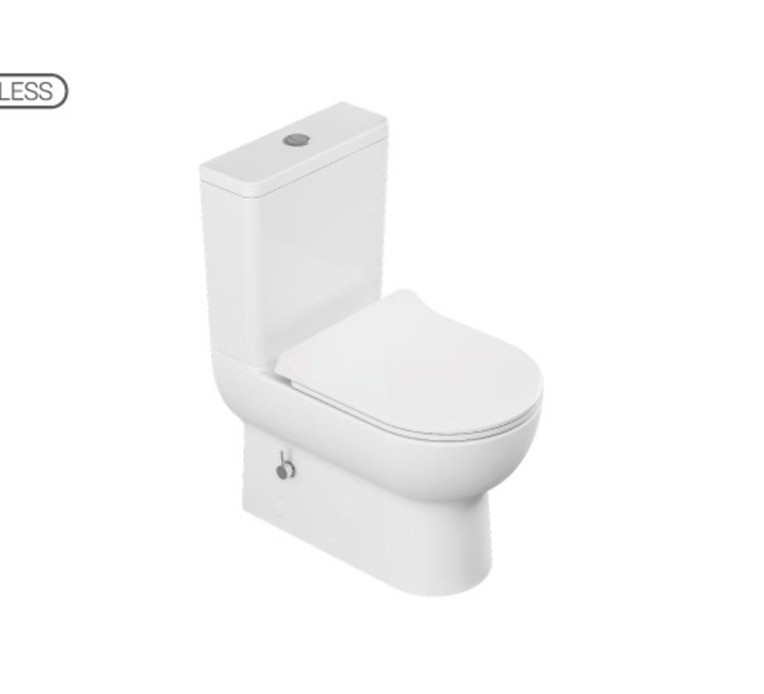 MILA RIMLESS Т. ЧИНИЯ с биде, със смесител за топла и студена вода