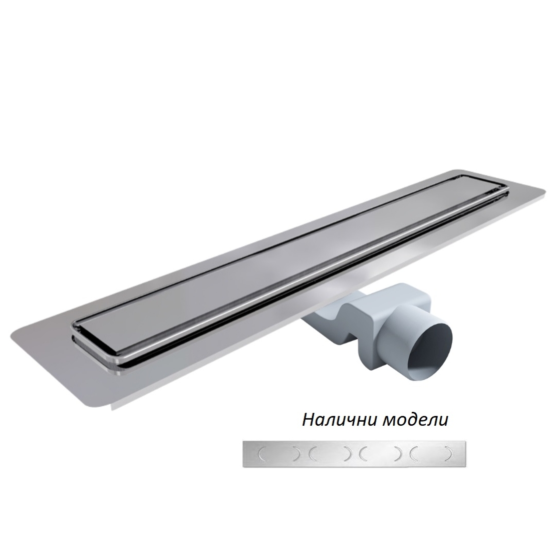 TM.123-Линеен сифон за баня изцяло неръждаема стомана