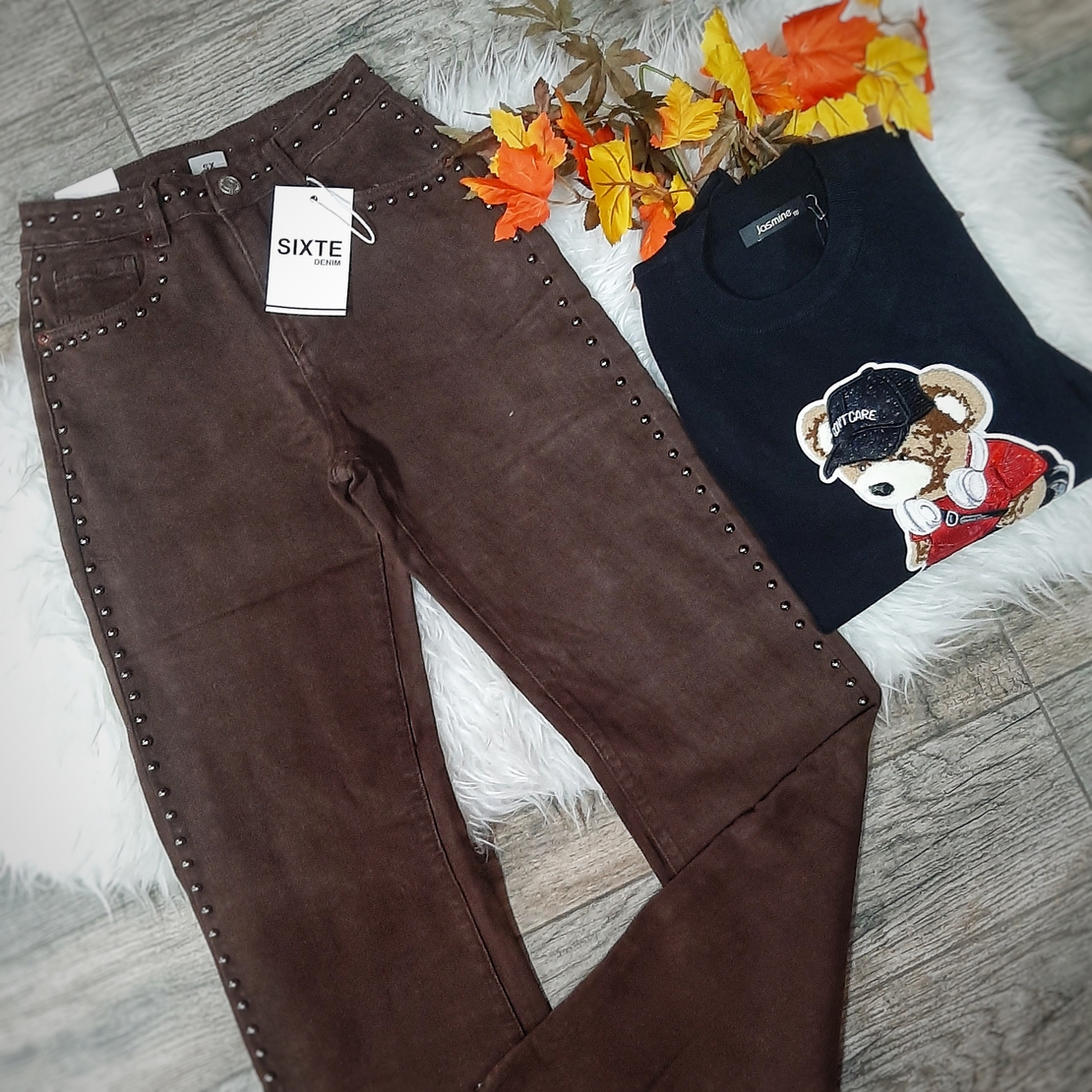 Дамски дънки Chocolate