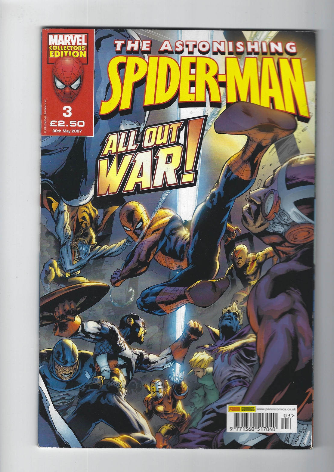 The Astonishing Spiderman All out war 3