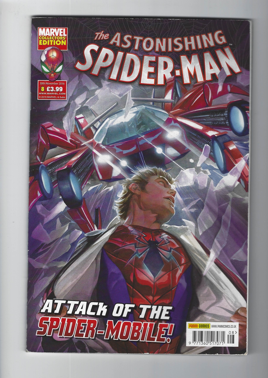 The Astonishing Spiderman Attack of the Spider-mobile