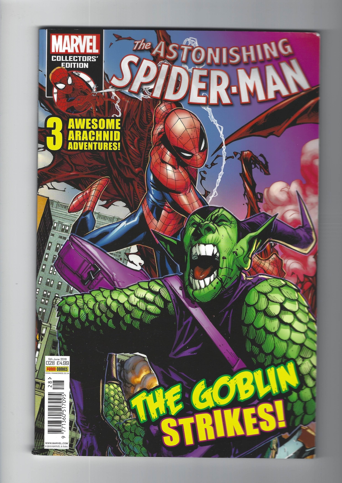 The Astonishing Spiderman The Goblin Strikes