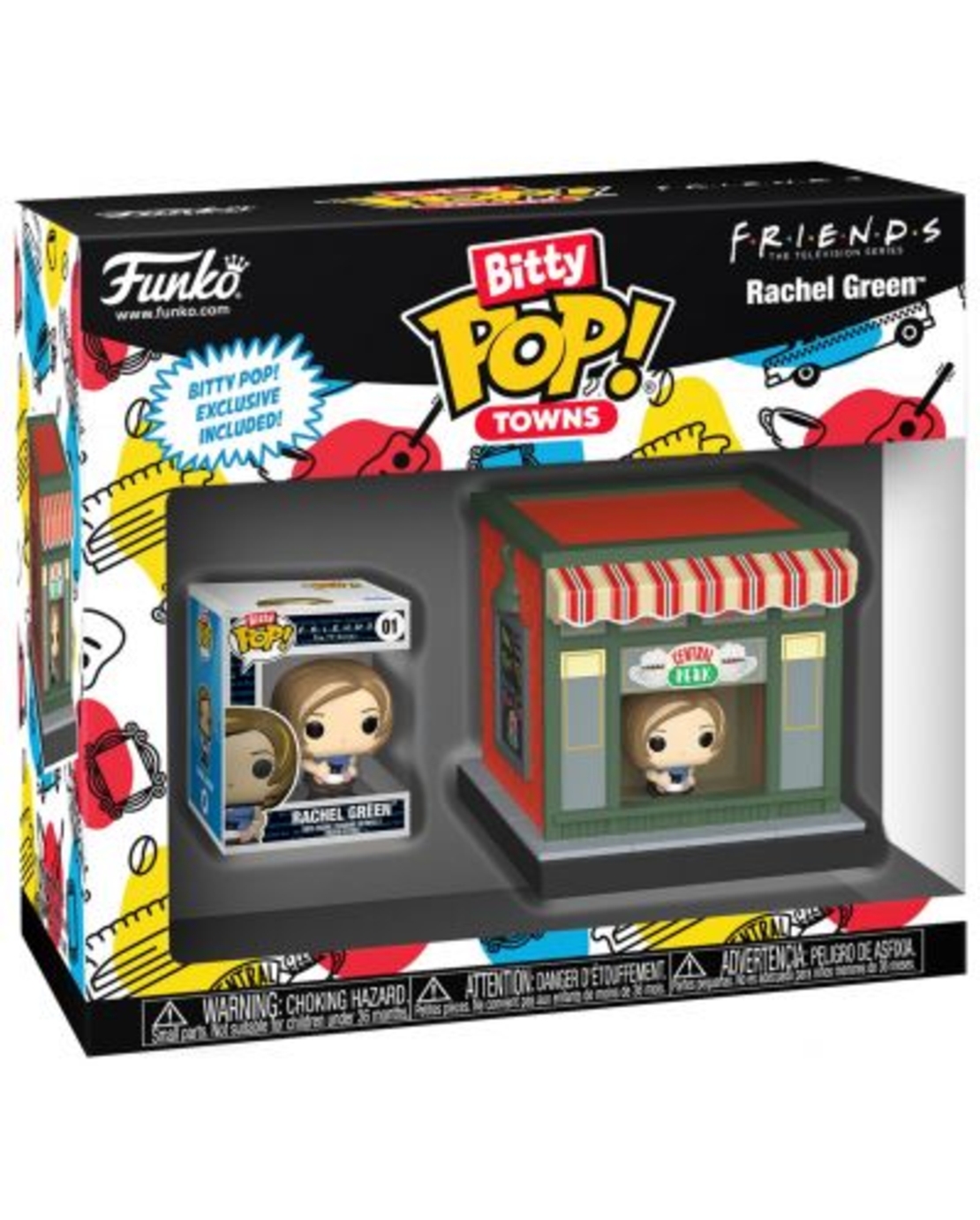 Funko Bitty Pop Town Friends Rachel Green at Central Perk