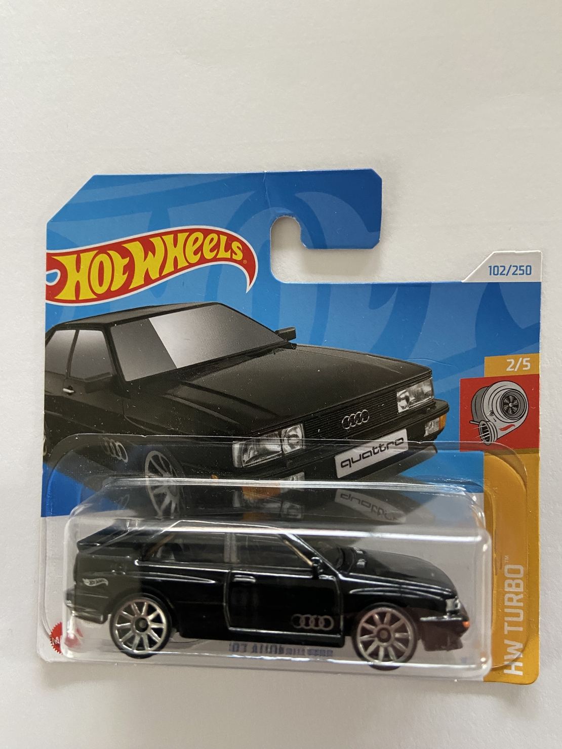 87 Audi Quattro black