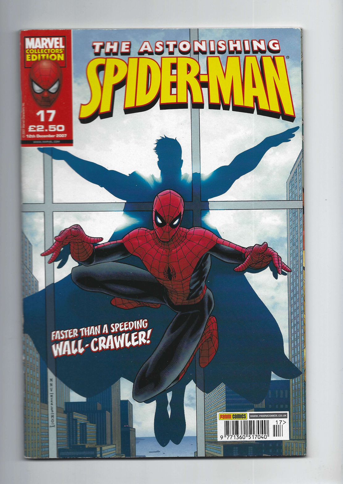 The Astonishing Spiderman 17 faster than a speeding wall-crawer!