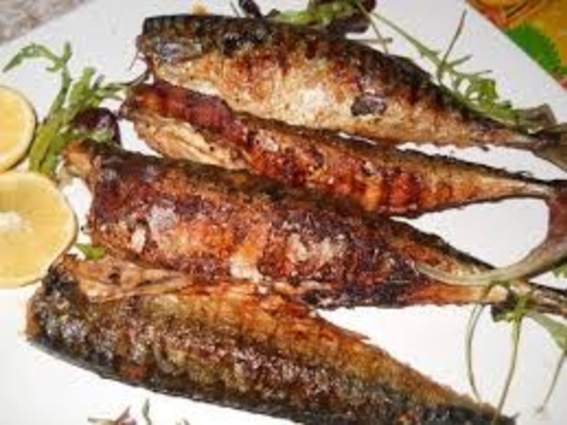 Скумрия на скара