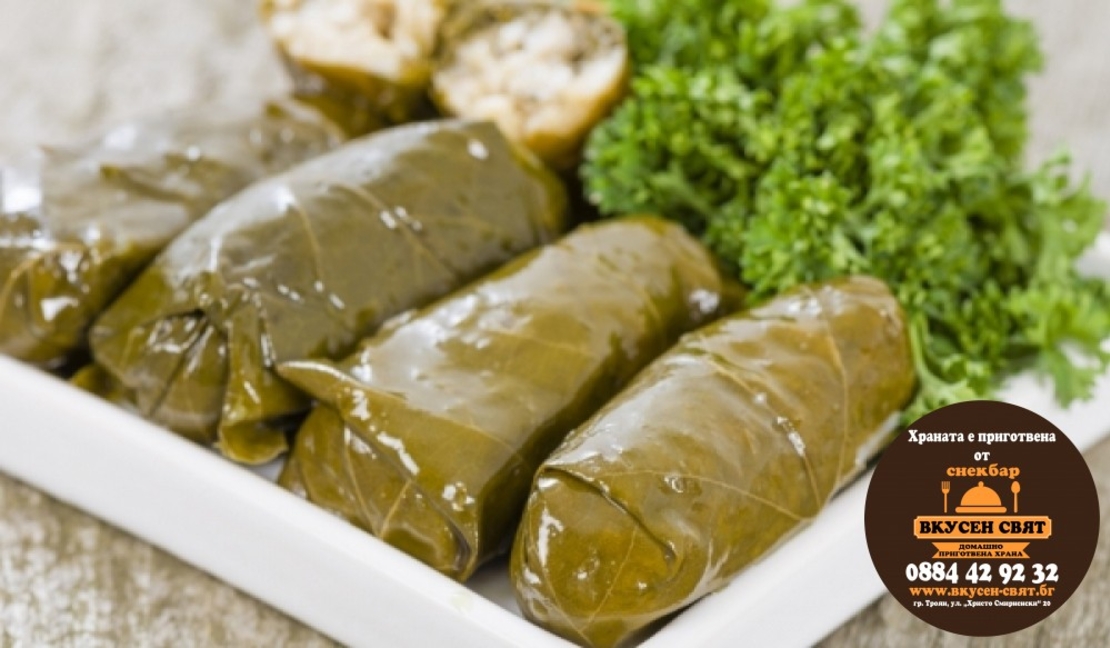 Лозови сърми с ориз
