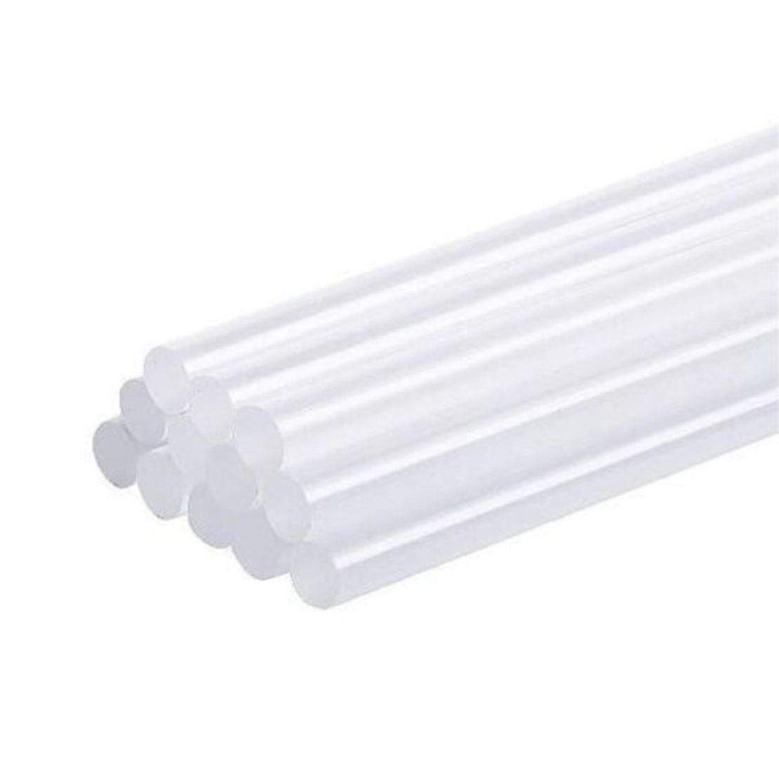 Силиконови пръчки  - 11 мм (прозрачни)