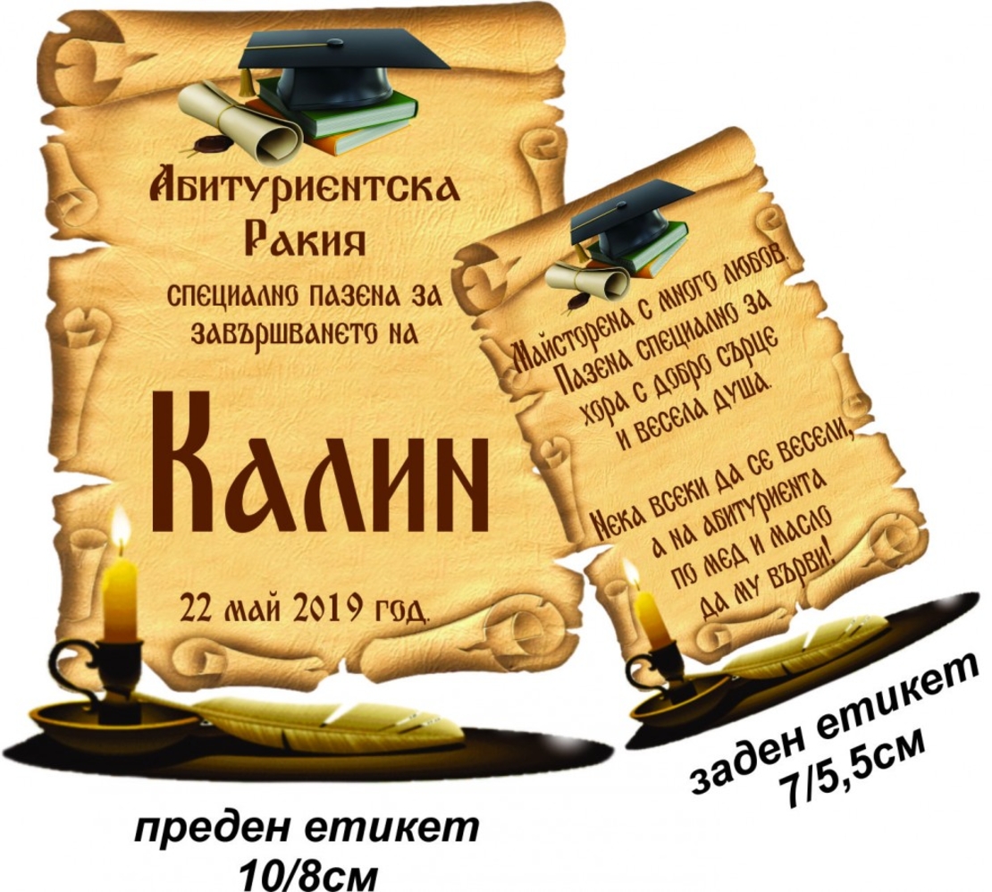 Етикет за абитуриентски бал - 1