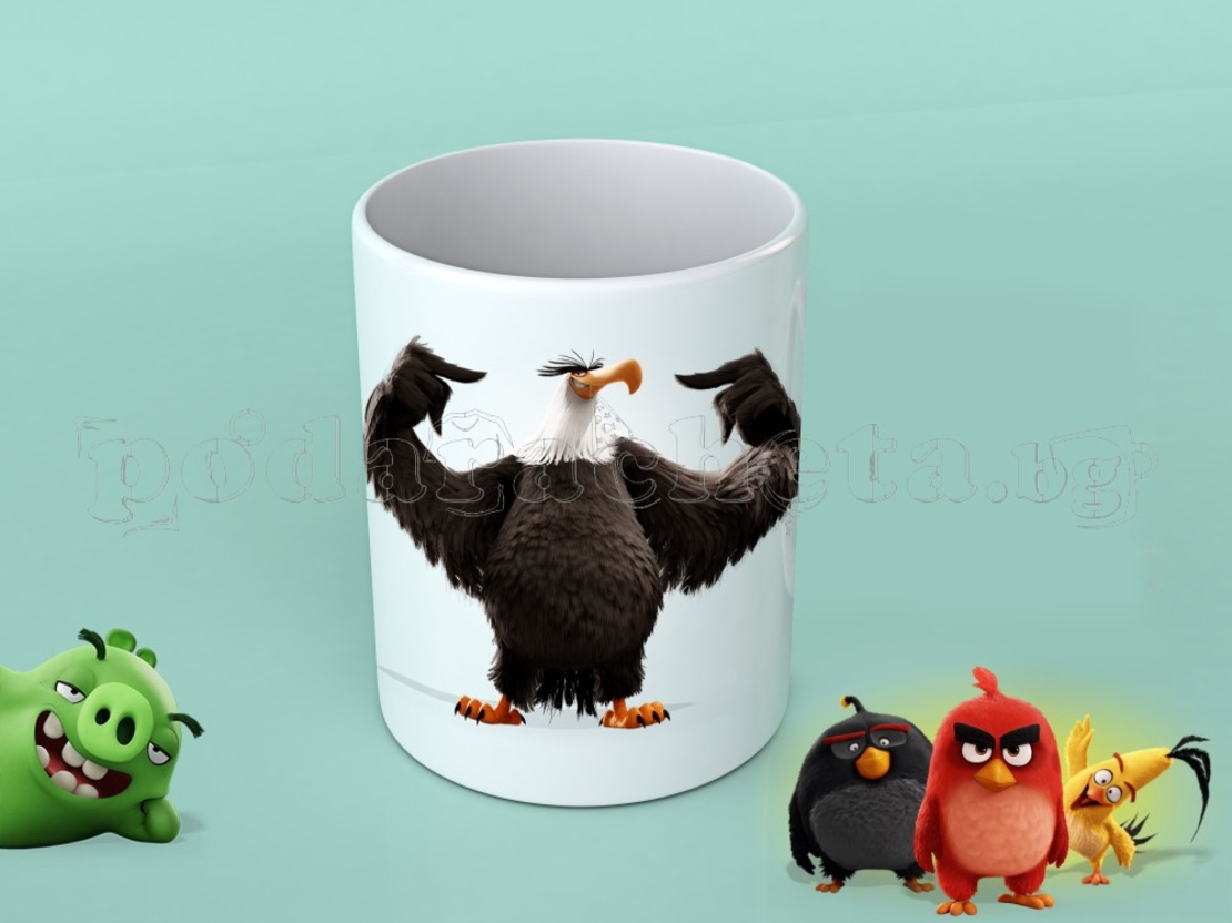Забавна керамична чаша - Angry Birds 5