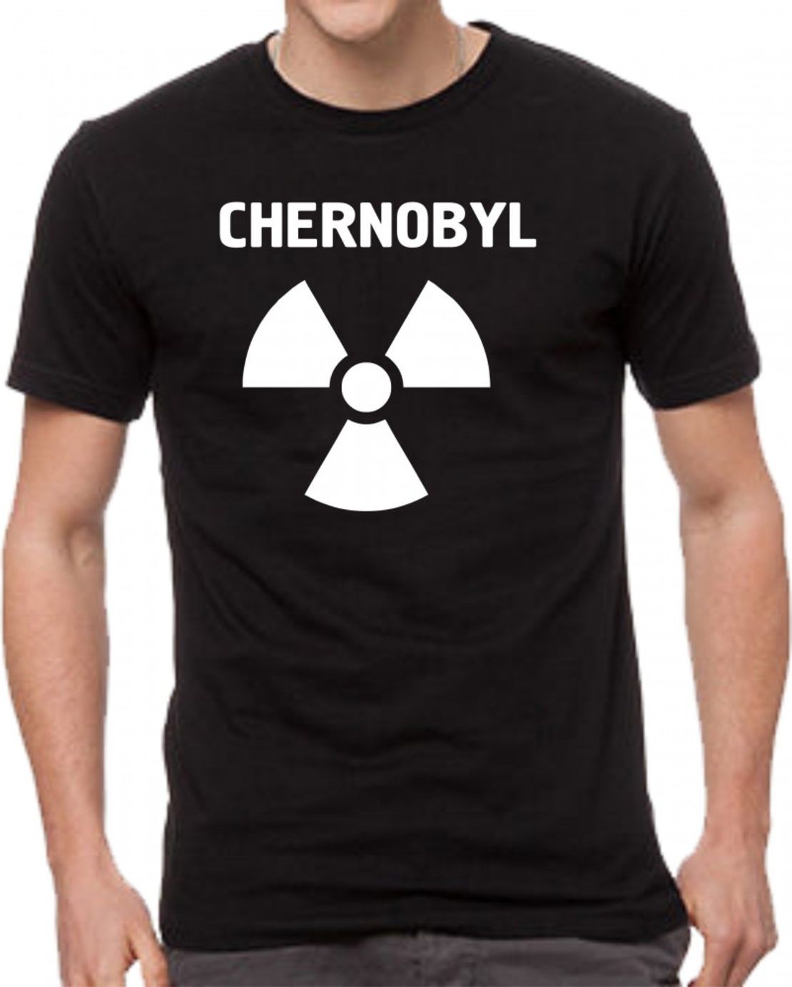 Черна мъжка тениска - Chernobyl 2
