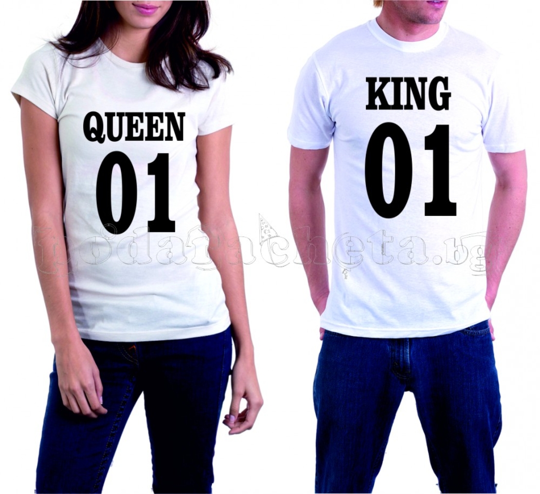 Бели тениски за двама - Queen and King 01