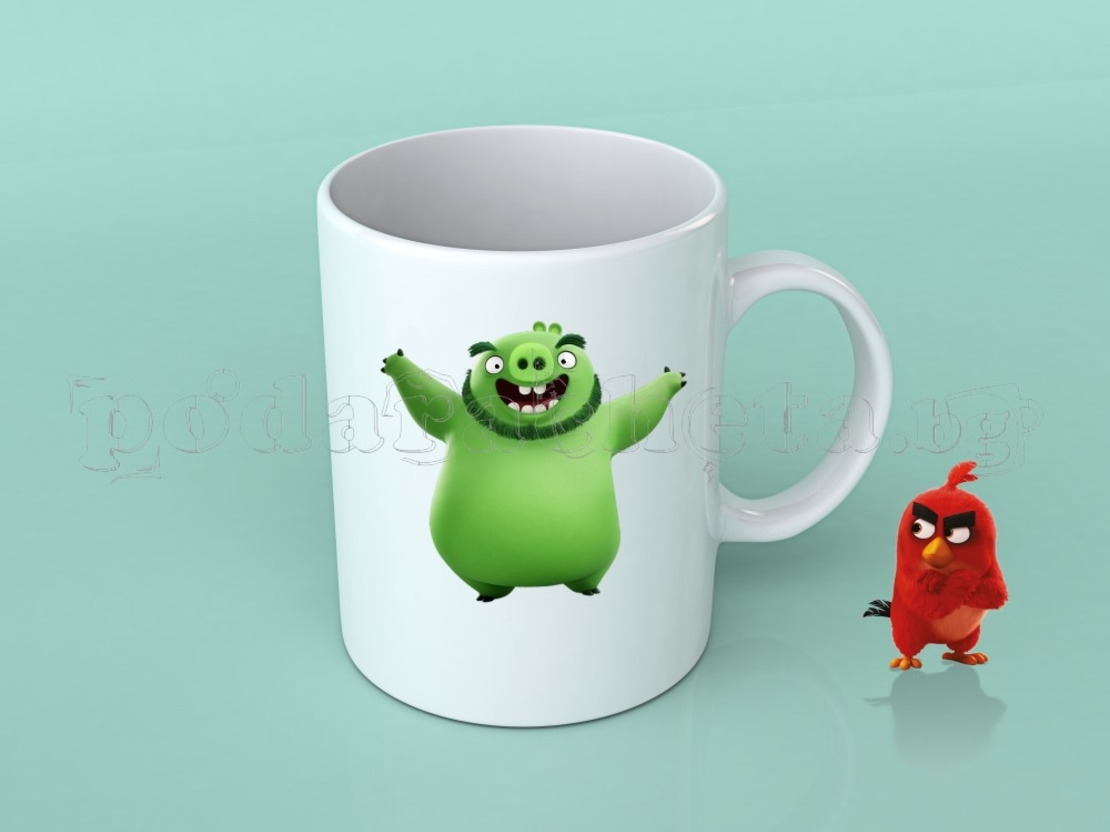 Забавна керамична чаша - Angry Birds 2