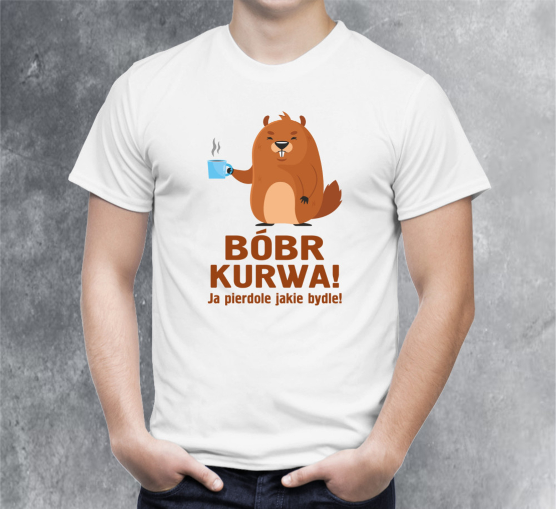 Бяла тениска - Bobr kurwa