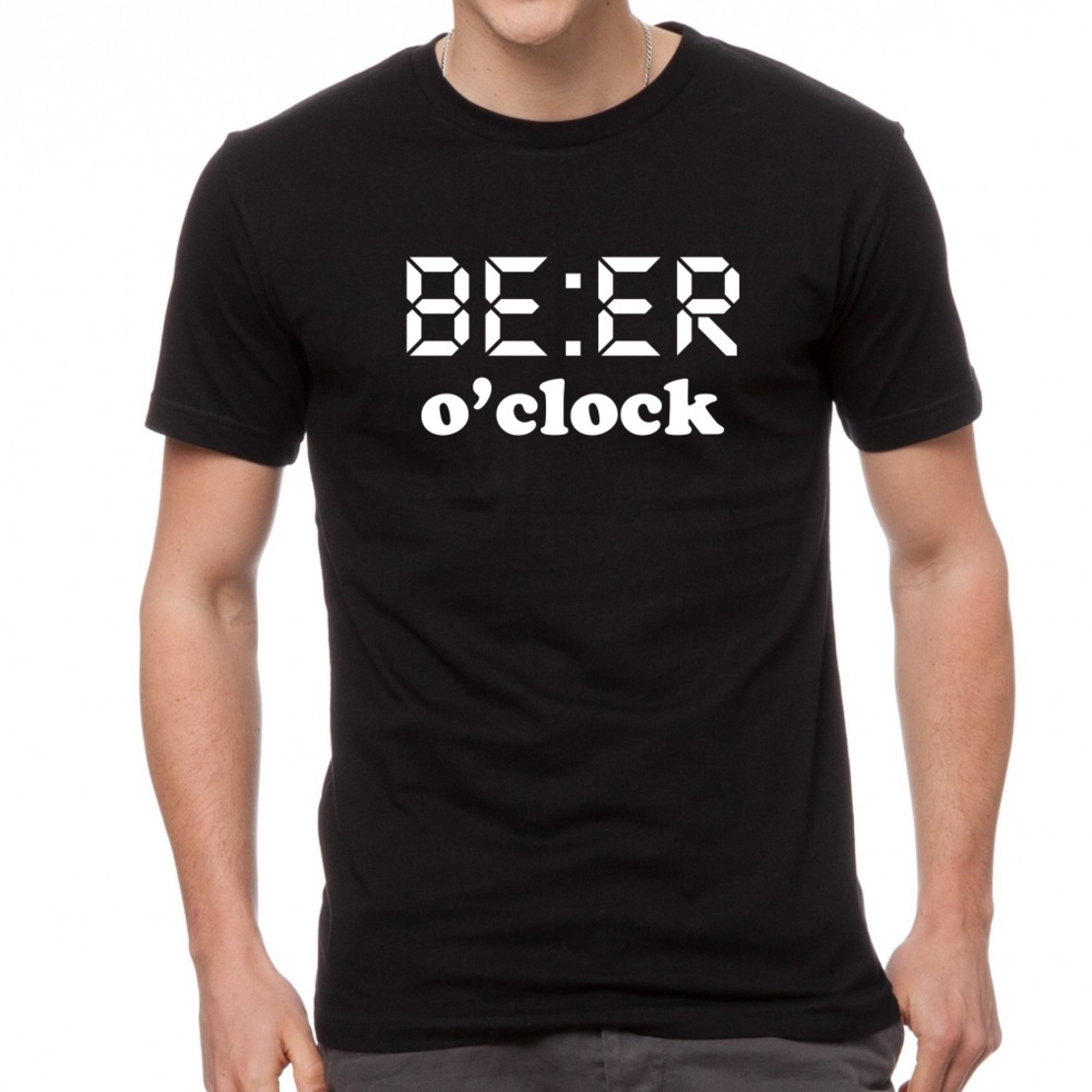 Черна мъжка тениска FOTL - BEER o'clock
