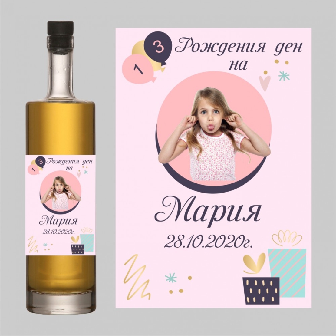 Етикет рожден ден - 13