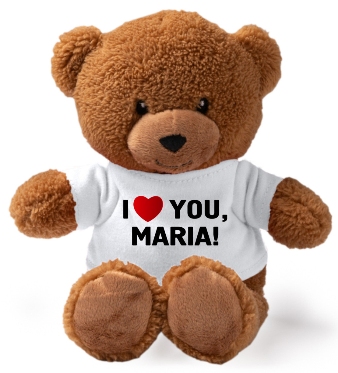 Плюшено мече - I love you! - средно