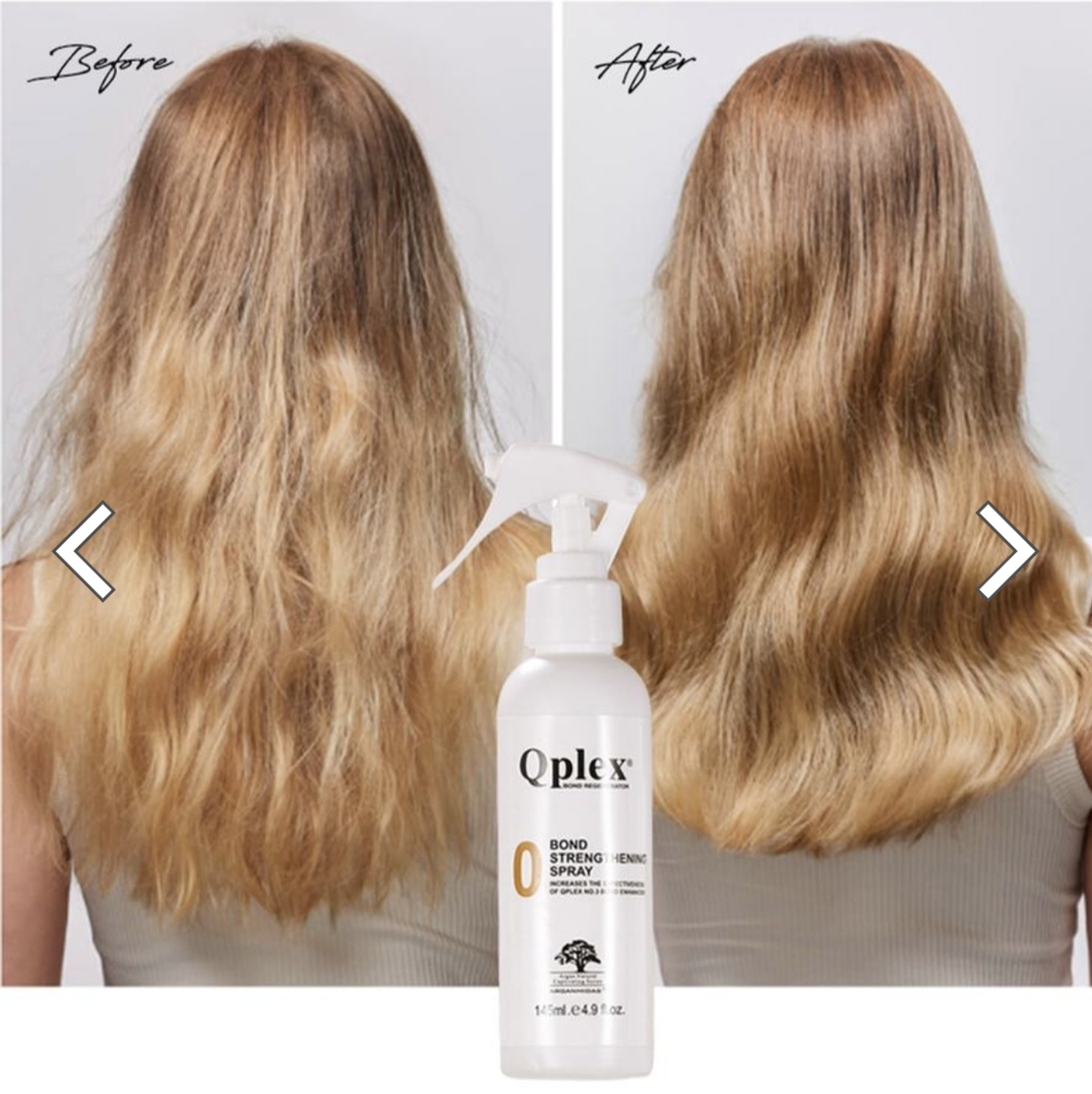 Интензивен възстановяващ спрей за коса Arganmidas Qplex №0 Bond Strengthening Spray 145 мл