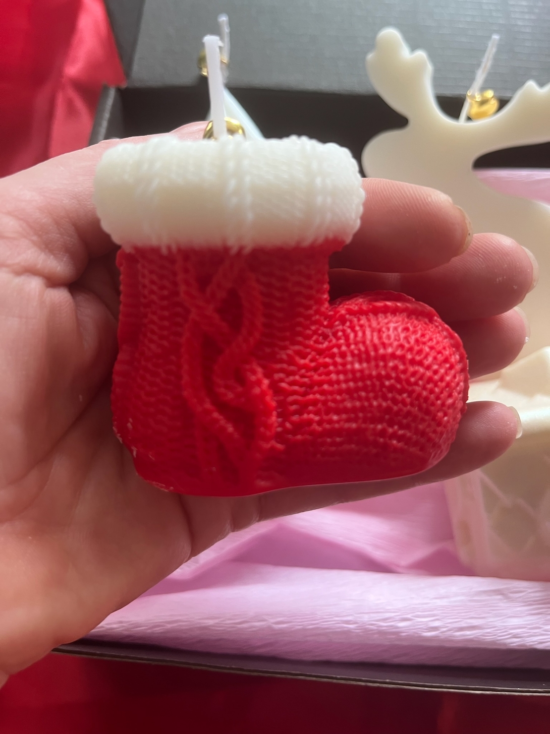 Коледен комплект свещи 