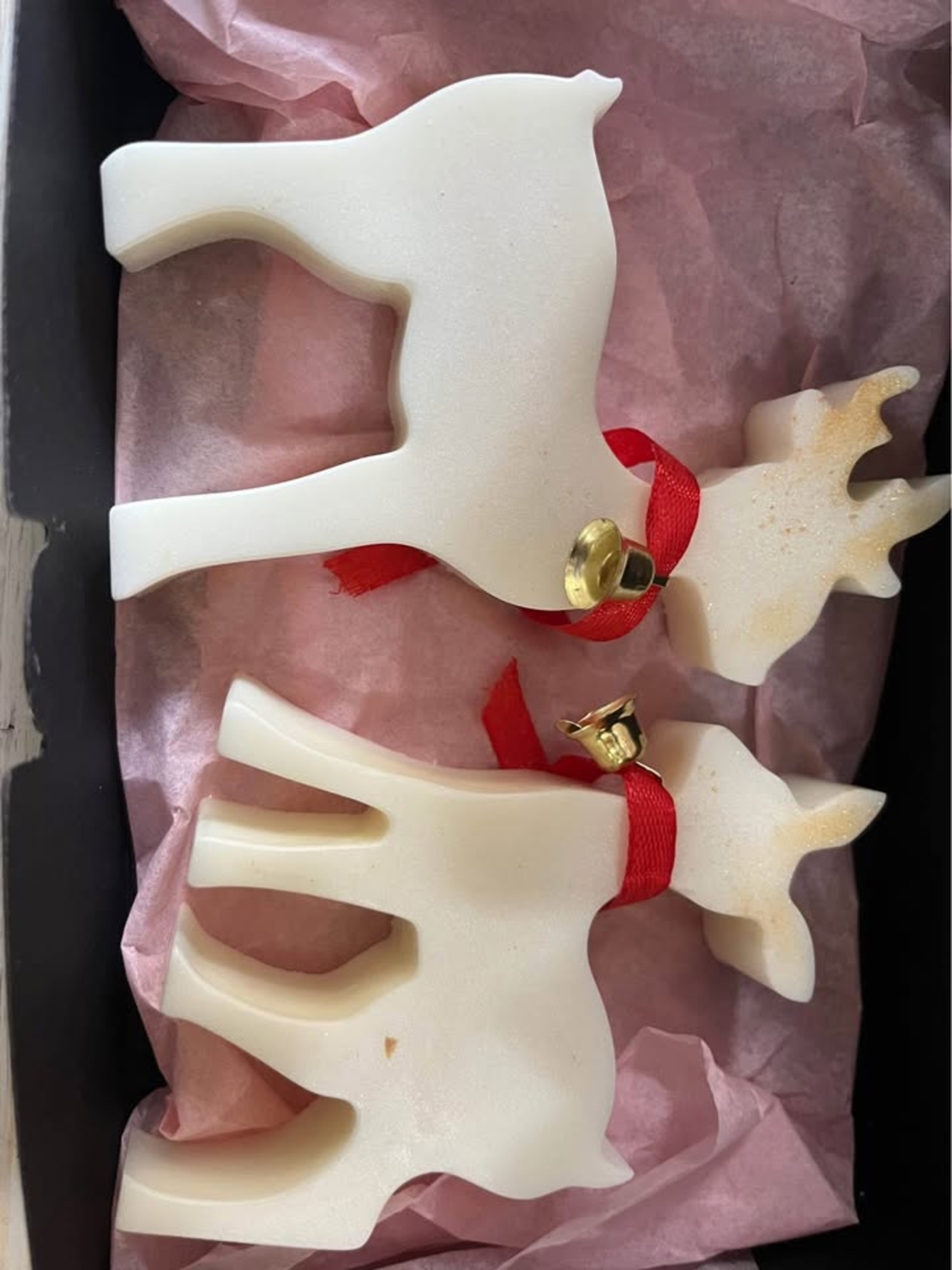 ? Коледни сапуни „Еленчета“ – ръчна изработка