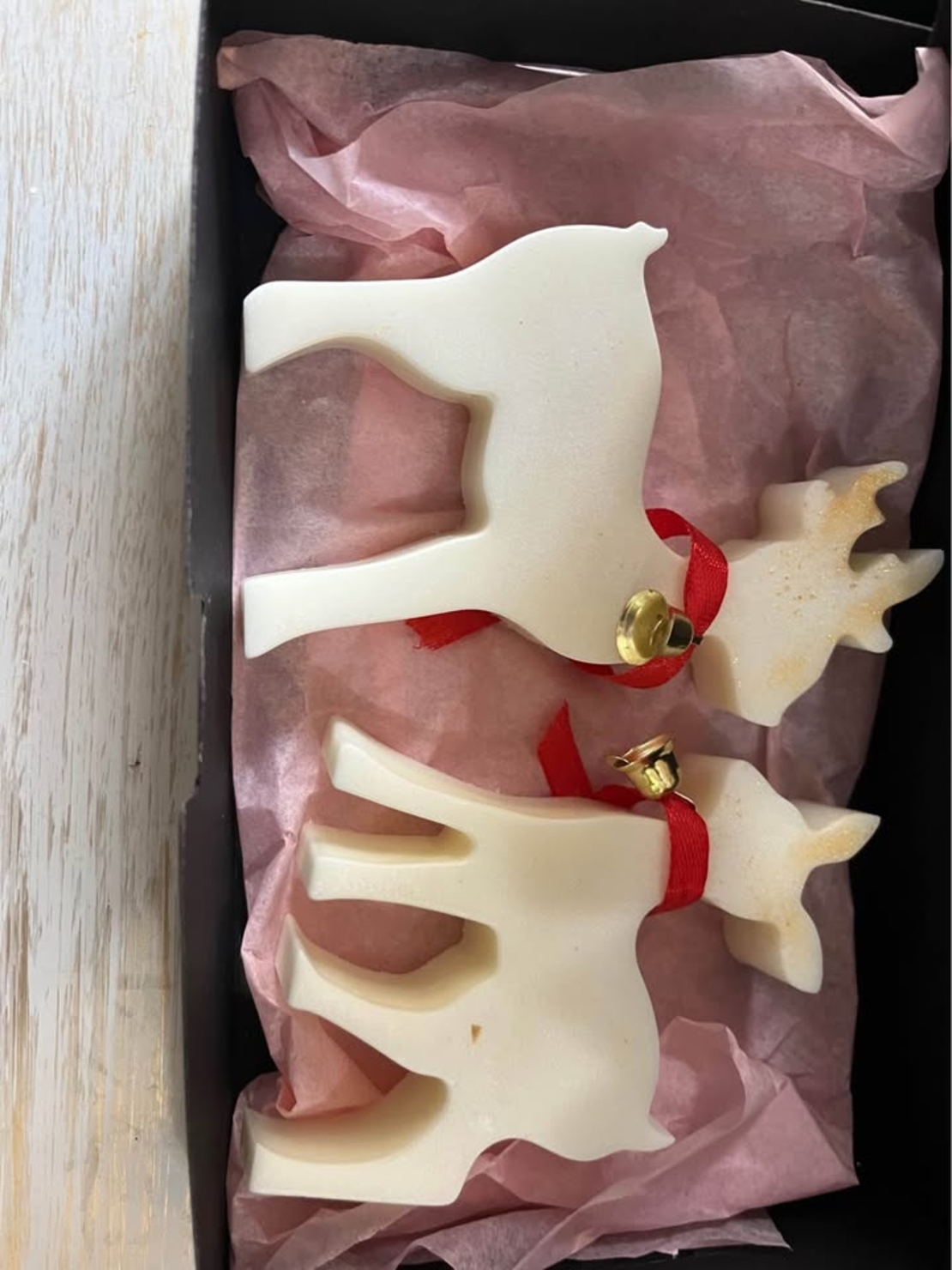 ? Коледни сапуни „Еленчета“ – ръчна изработка