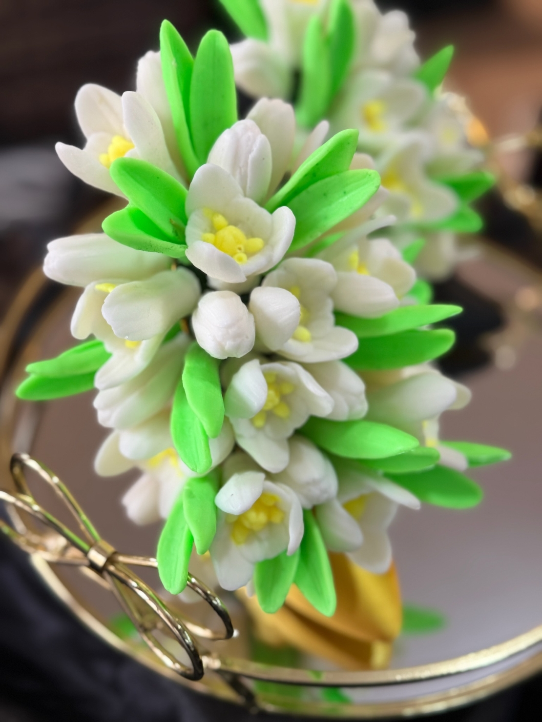 Букет „Кокичета“ от глицеринов сапун