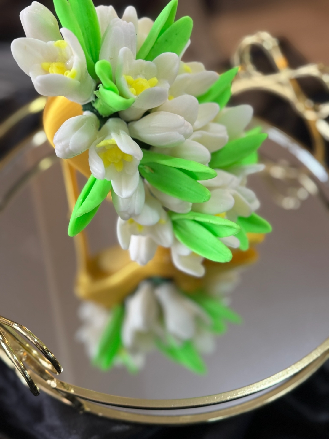 Букет „Кокичета“ от глицеринов сапун