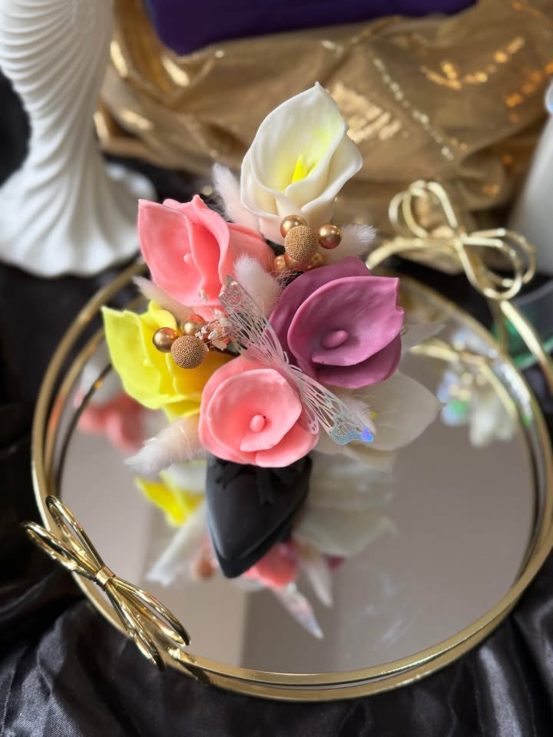 Букети кала за 8 март от сапун като малки шедьоври!