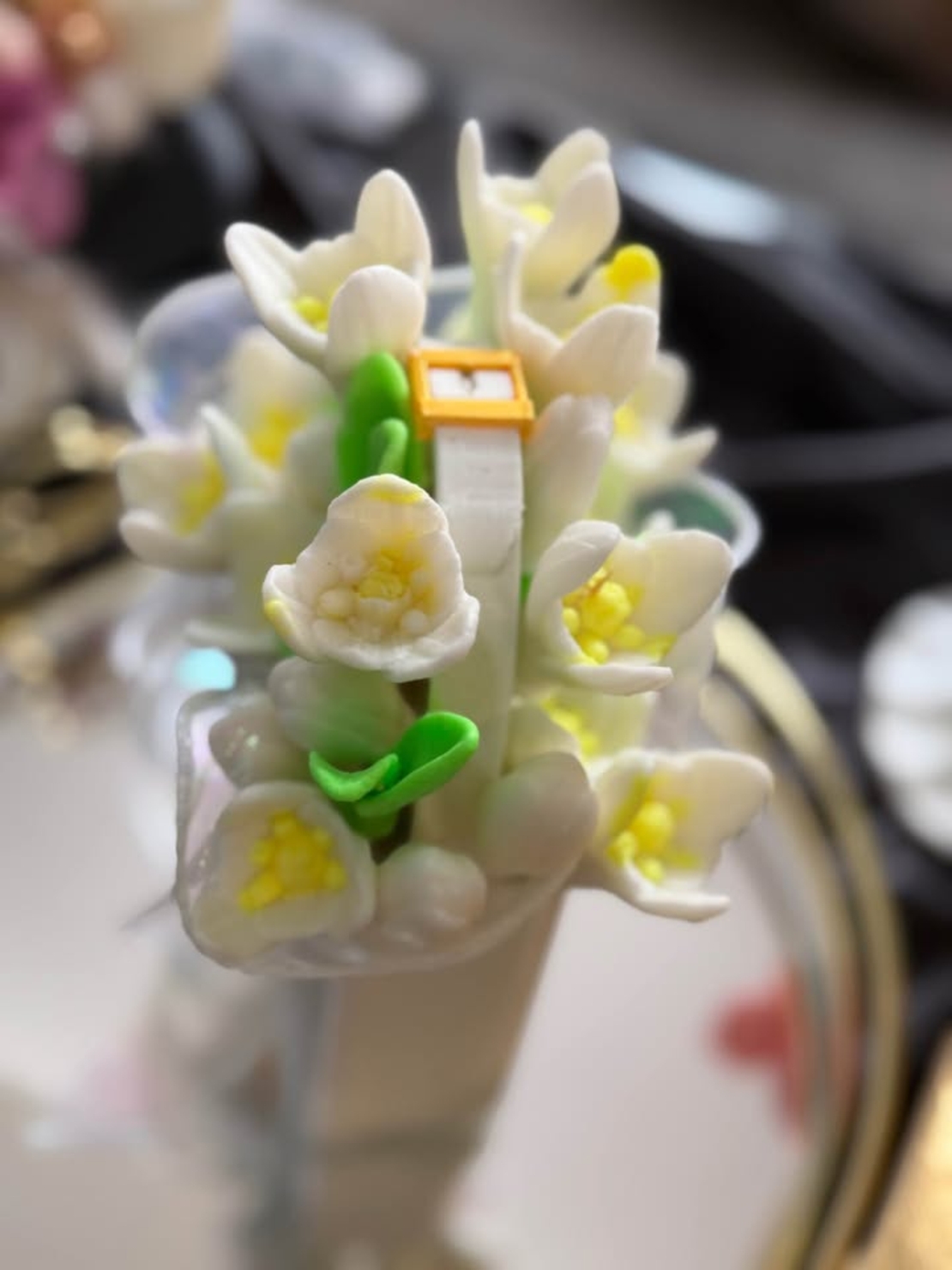 Букети от сапун кокичета подарък за 8 март