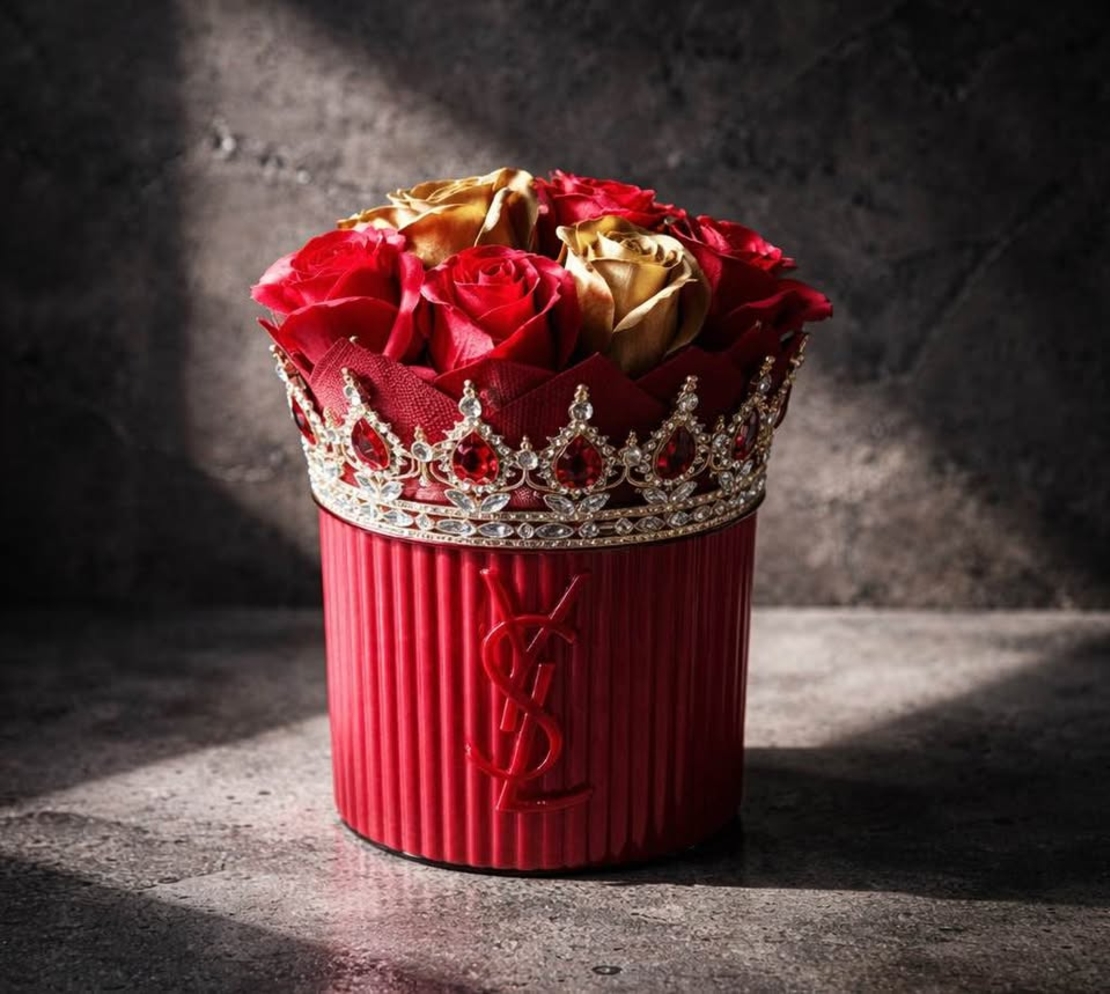 луксозен букет Повече от чанта, повече от букет.