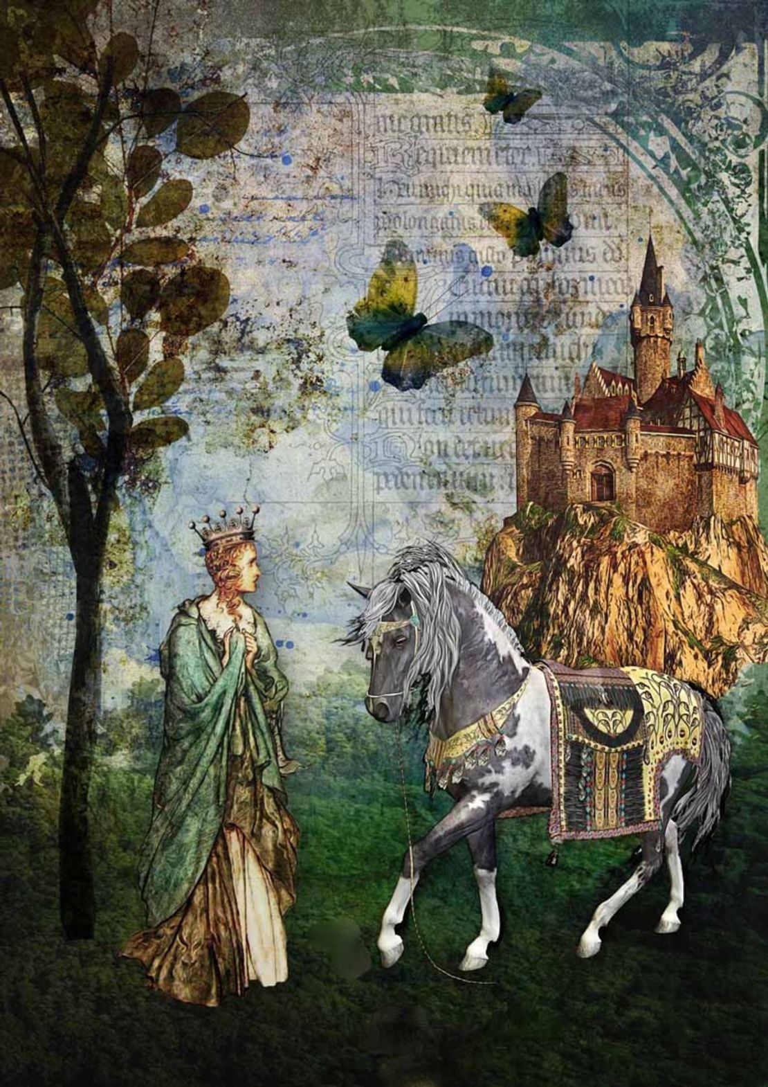 Декупажна хартия Decoupage Queen А4-DQ14