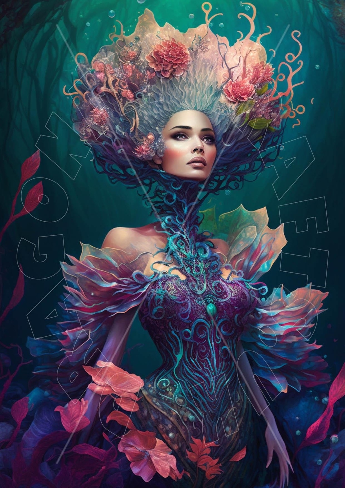 Кралицата на рифа А3 Dragonfly Crafts