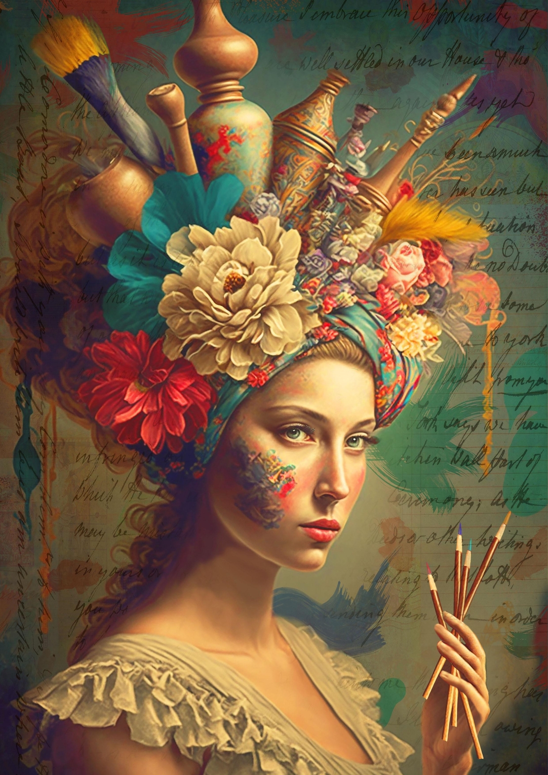 Художничка А3 Dragonfly Crafts