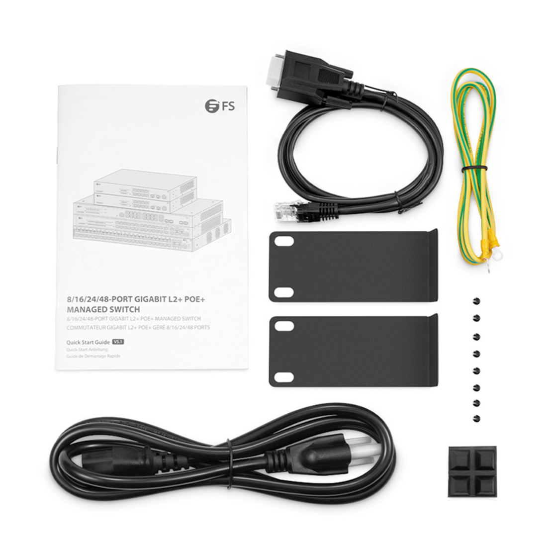 WI-PS210 8-портов гигабитов Ethernet L2+ PoE+ комутатор