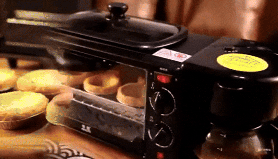 Многофункционална Печка, тостер фурна  и кафемашина – 3в1