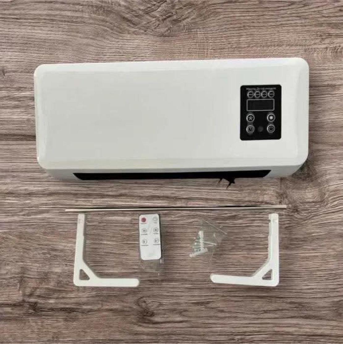 Модерна печка за стенен монтаж,за студено и топло