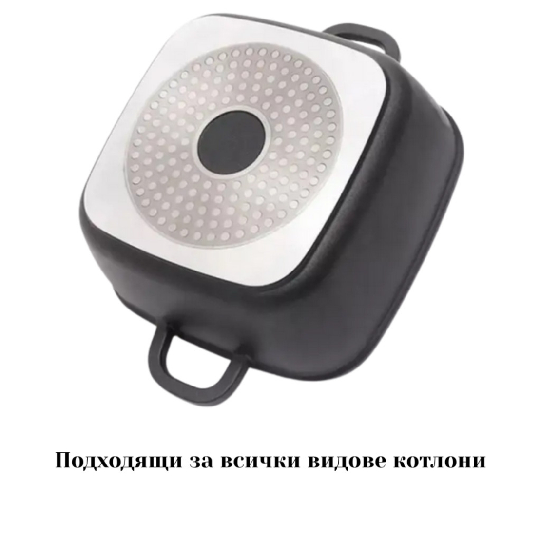 Комплект тенджери – Cheffinger от 3 части с мраморно покритие и капаци + подарък 2 ръкавици