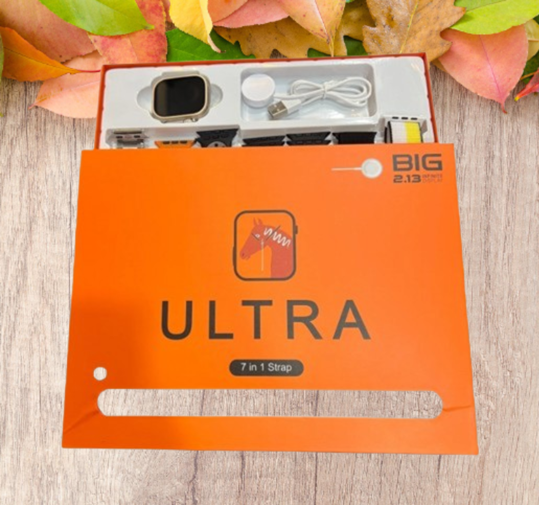 Смарт часовник 7 в 1 Ultra, 49mm, 2.13 infinite display