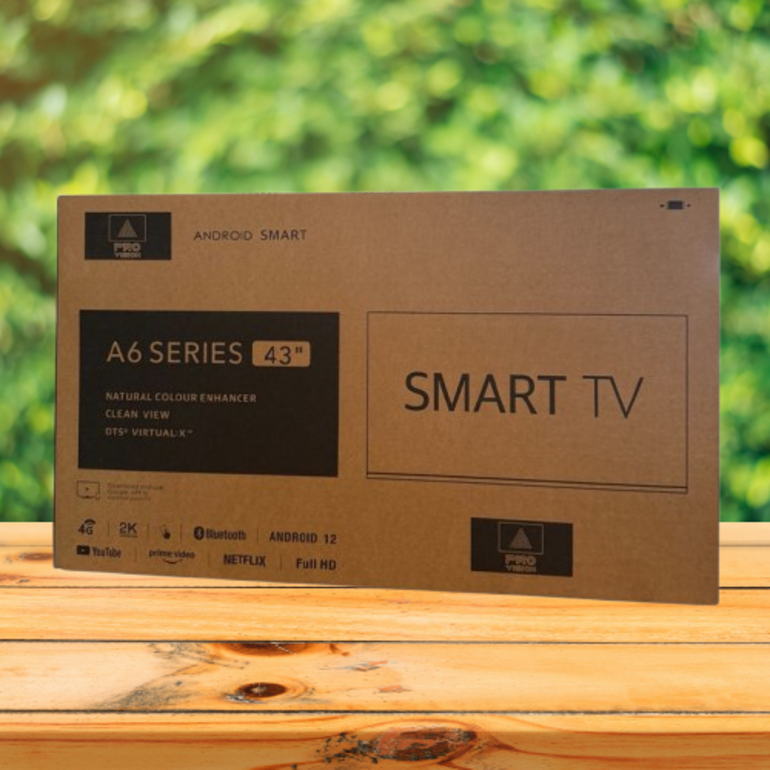 Телевизор A6 SMART Full HD – 32 и 43 инча с Android, Netflix и YouTube