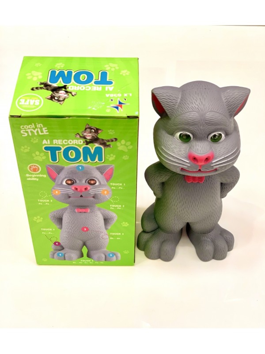 Talking Tom Интерактивен говорящ котарак Най-нов модел