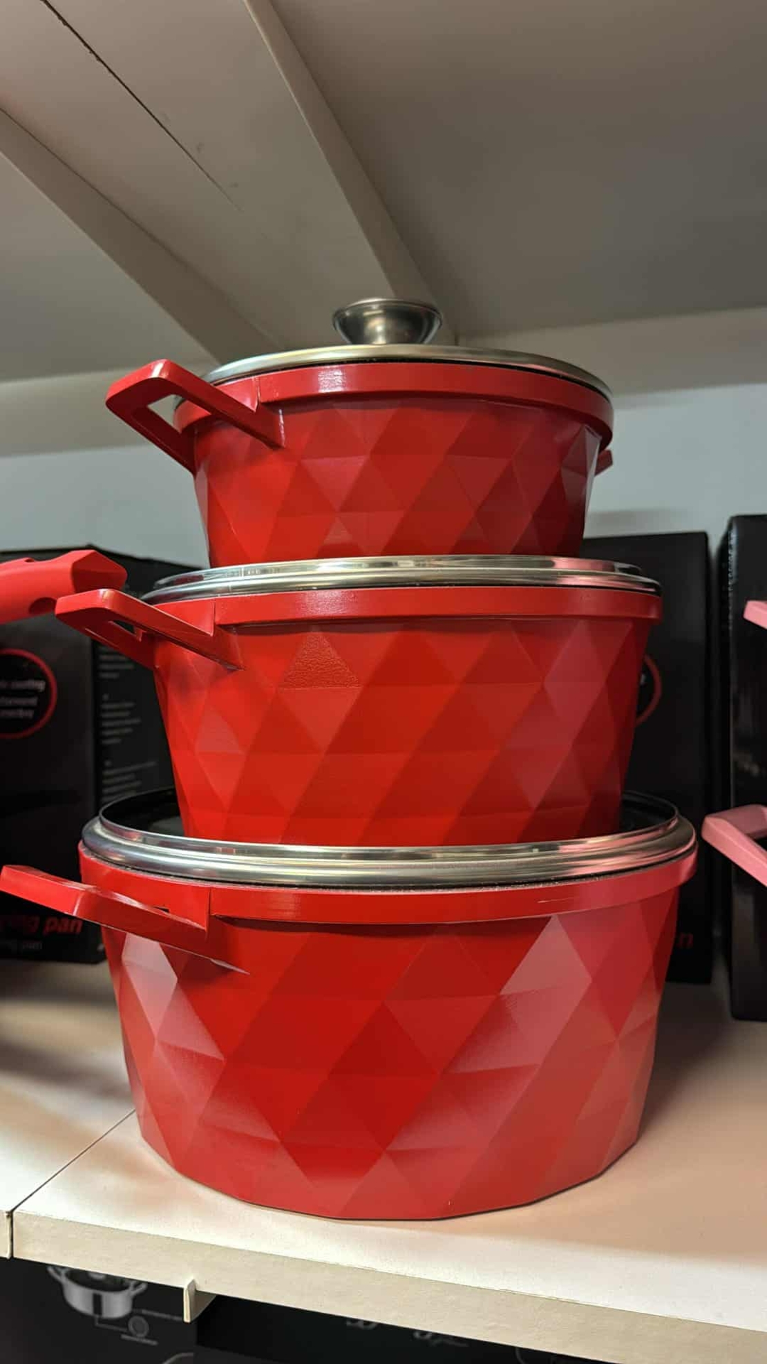 Комплект от 6 броя висококачествени съдове за готвене Cheffinger