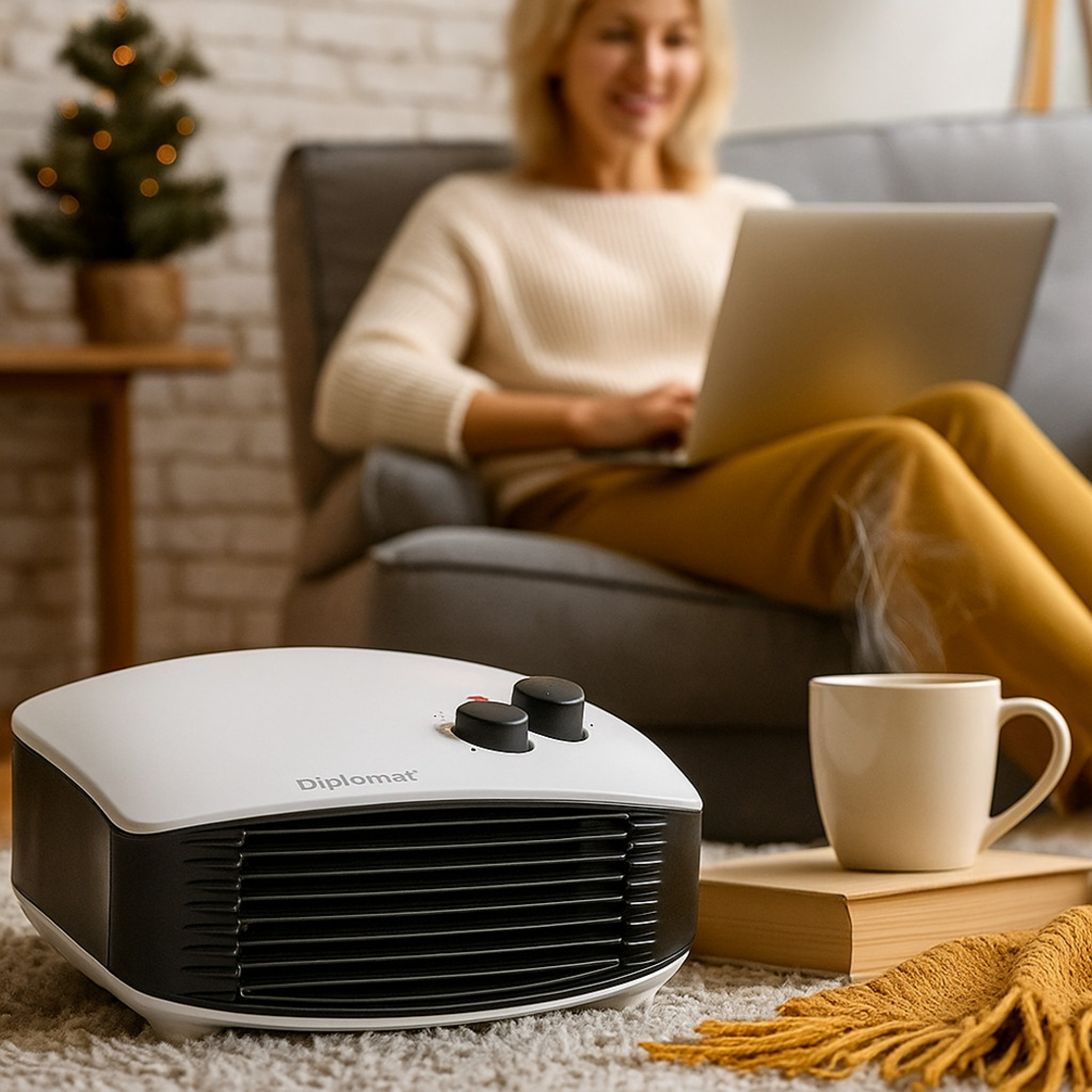 Вентилаторна печка Diplomat P7, 1800W