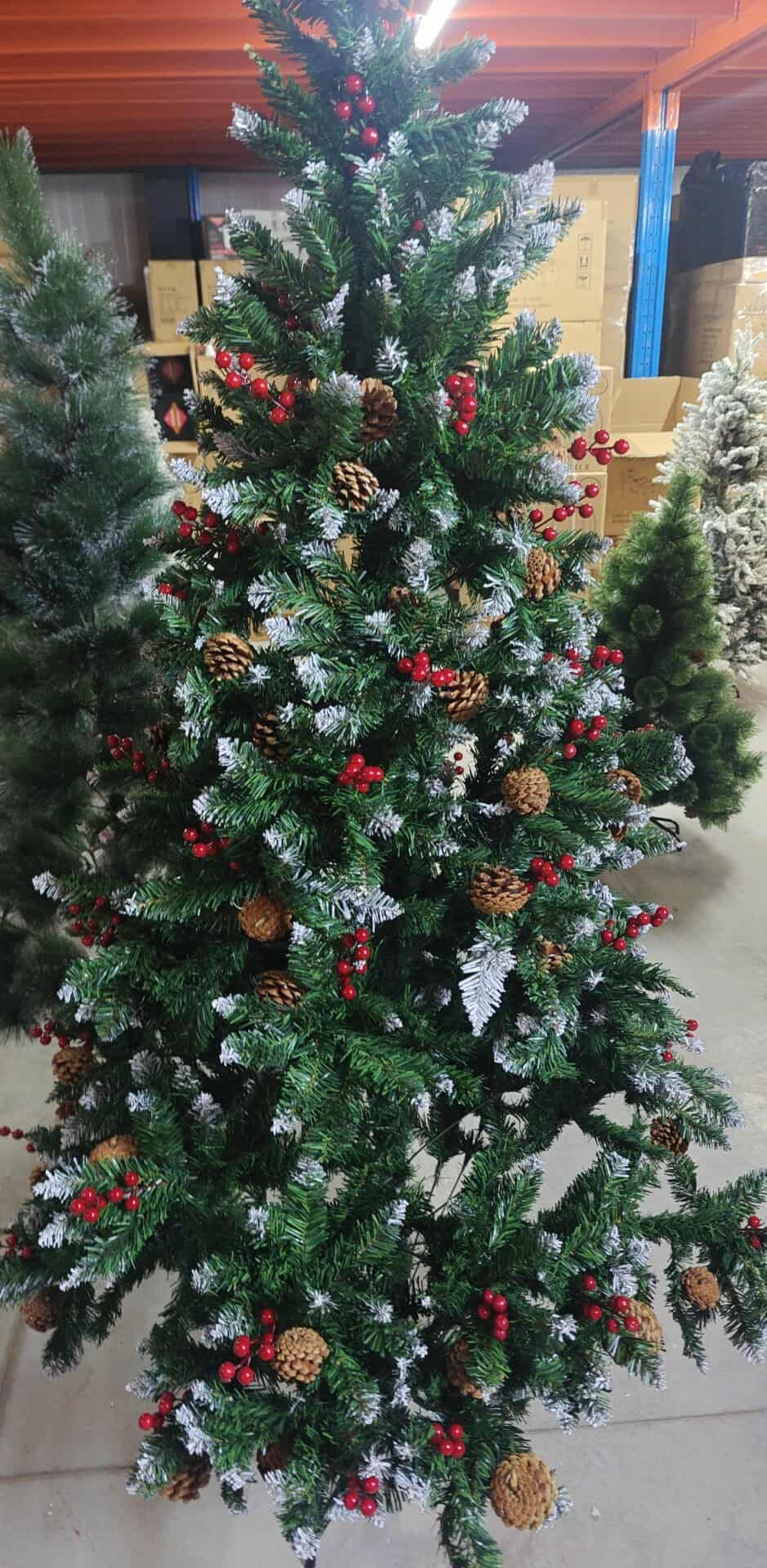 Уникална изкуствена елха Luxury Diamond